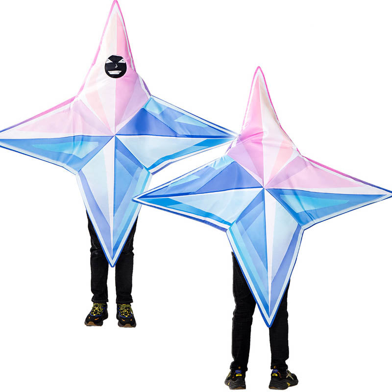Genshin Impact Primogem Cosplay Costume Game Funny Doll Jumpsuit Halloween Party Suit - Image 5