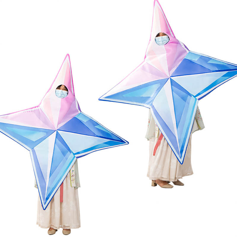 Genshin Impact Primogem Cosplay Costume Game Funny Doll Jumpsuit Halloween Party Suit - Image 7