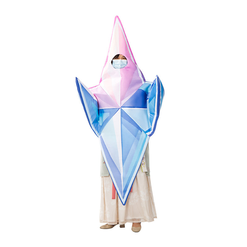 Genshin Impact Primogem Cosplay Costume Game Funny Doll Jumpsuit Halloween Party Suit - Image 8