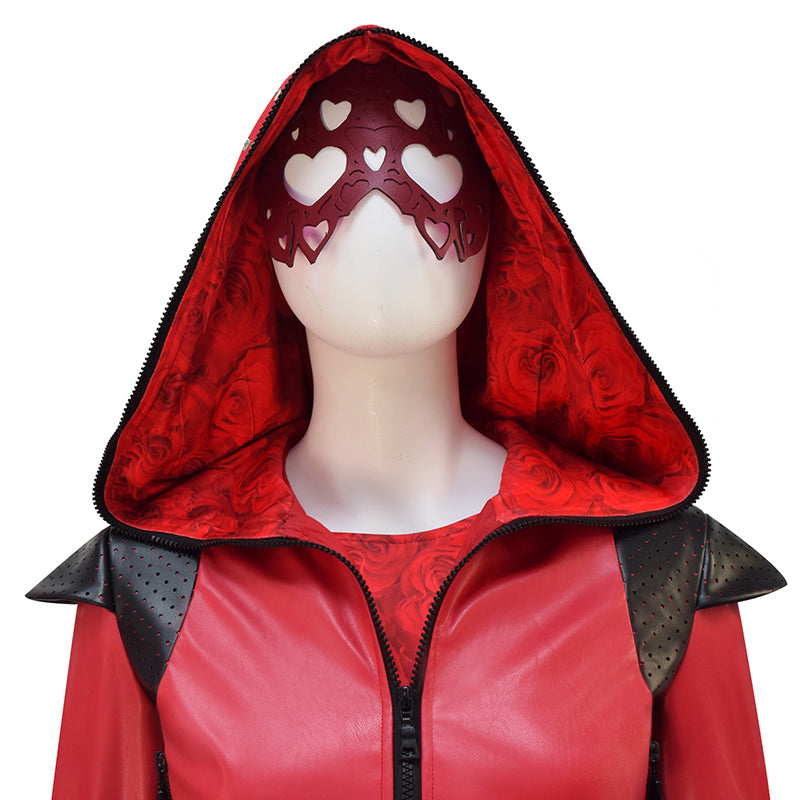 Princess Red Descendants Cosplay Costume Descendants: The Rise of Red Heart Jacket Suit - Image 10