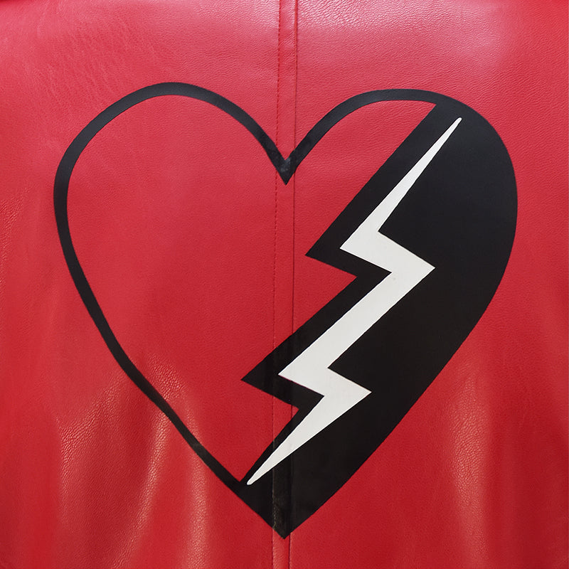 Princess Red Descendants Cosplay Costume Descendants: The Rise of Red Heart Jacket Suit - Image 11