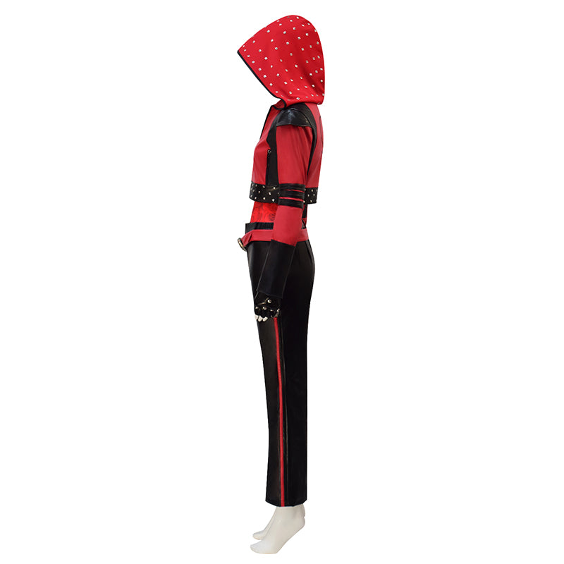 Princess Red Descendants Cosplay Costume Descendants: The Rise of Red Heart Jacket Suit - Image 4