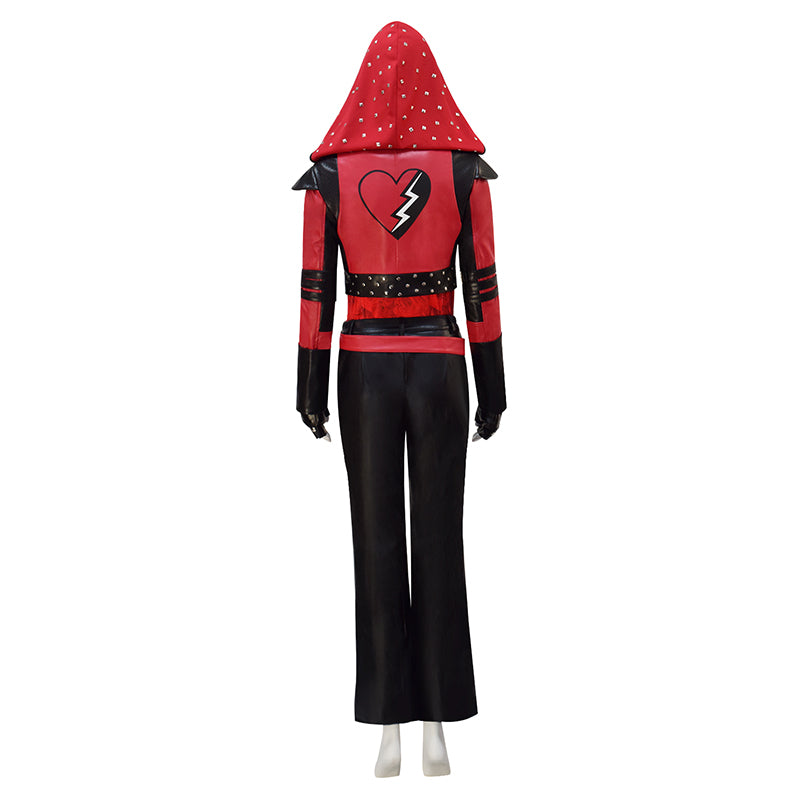 Princess Red Descendants Cosplay Costume Descendants: The Rise of Red Heart Jacket Suit - Image 5