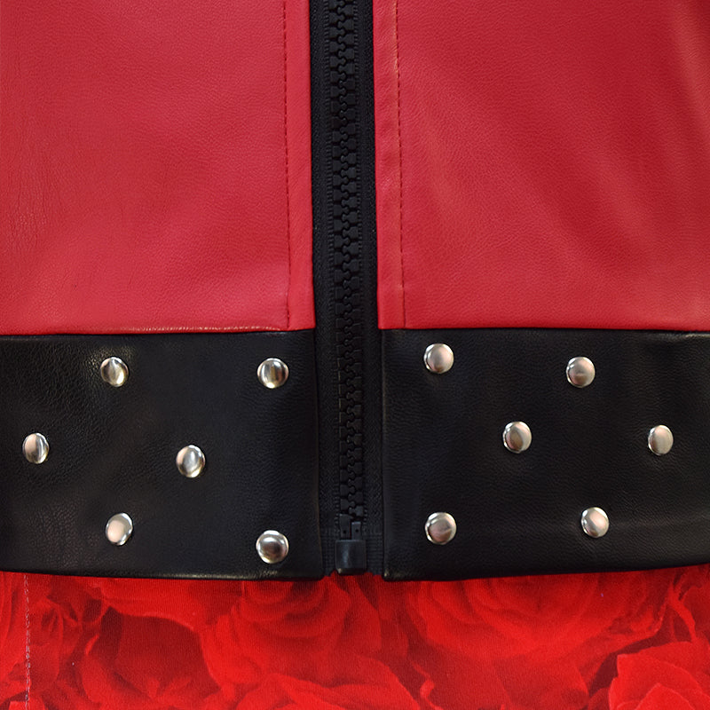 Princess Red Descendants Cosplay Costume Descendants: The Rise of Red Heart Jacket Suit - Image 8