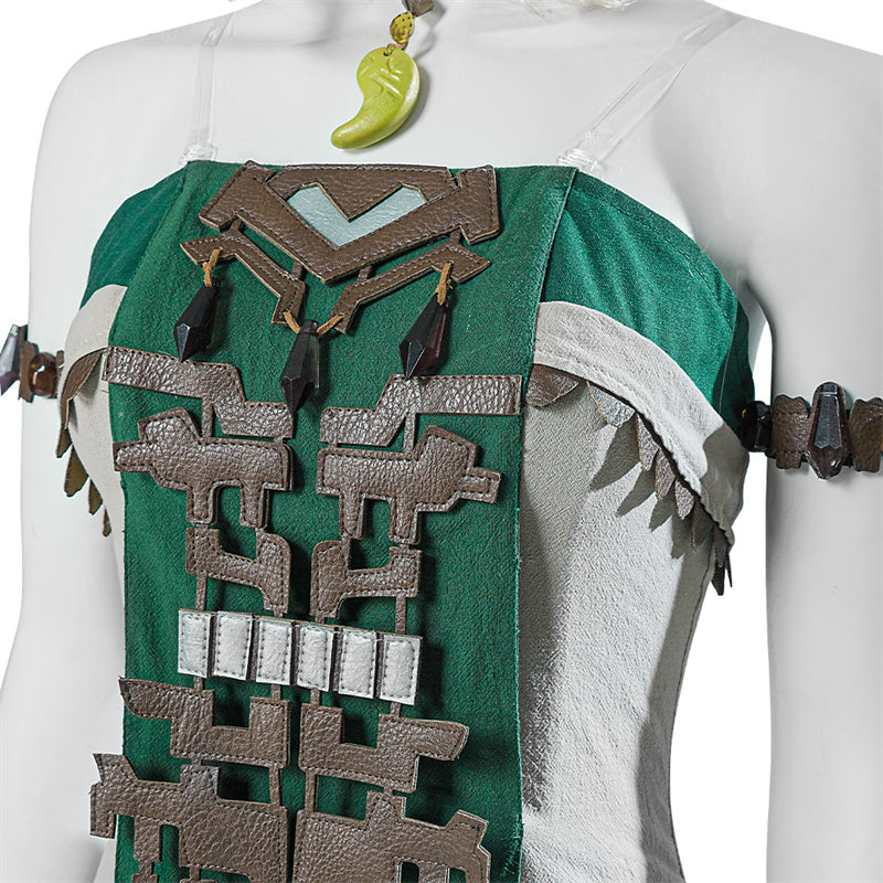 The Legend of Zelda: Tears of the Kingdom Cosplay Princess Zelda Zonai Dress Costume - Image 16