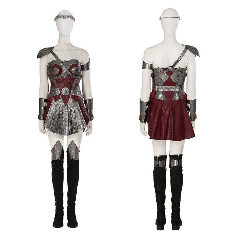Queen Maeve Costume The Boys Season 3 Cosplay Supergirl Bodysuit Halloween Outfit - Image 2