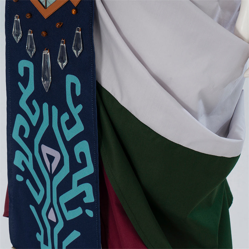 Princess Zelda TOTK Dress Tears of The Kingdom Cosplay Queen Sonia Zelda Costume Halloween Party Suit - Image 13