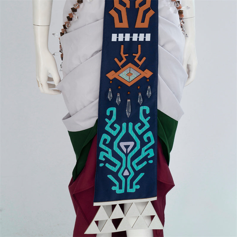 Princess Zelda TOTK Dress Tears of The Kingdom Cosplay Queen Sonia Zelda Costume Halloween Party Suit - Image 14