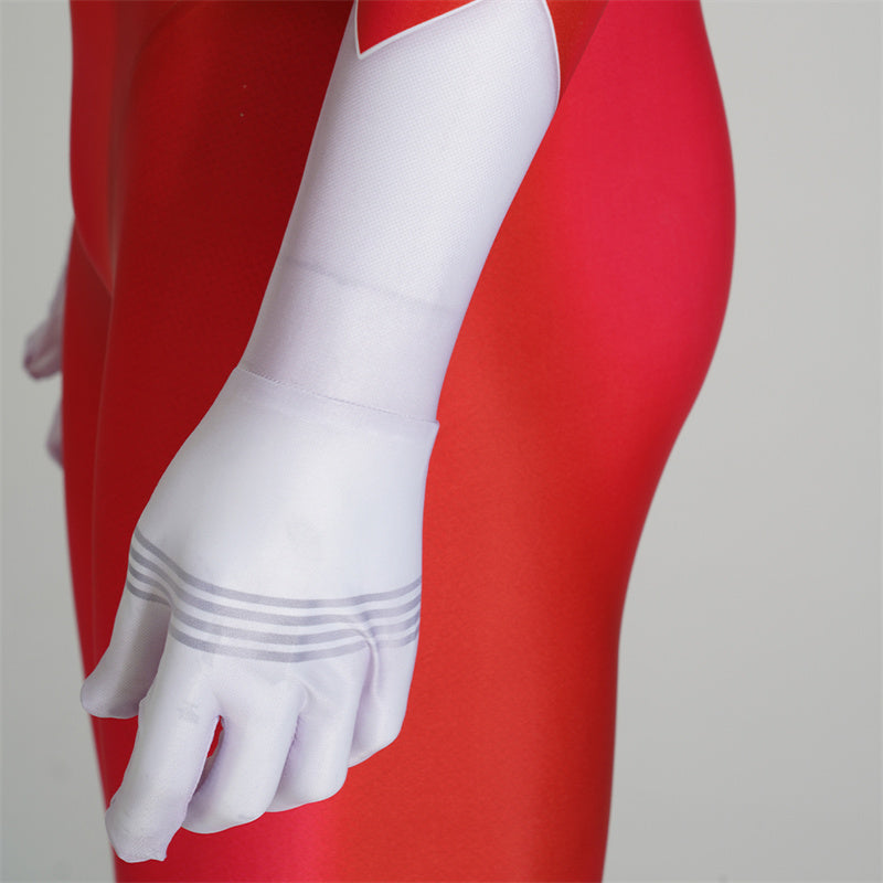 2023 Power Rangers Red Ranger Geki Cosplay Costume Jumpsuit With Mask - Image 13