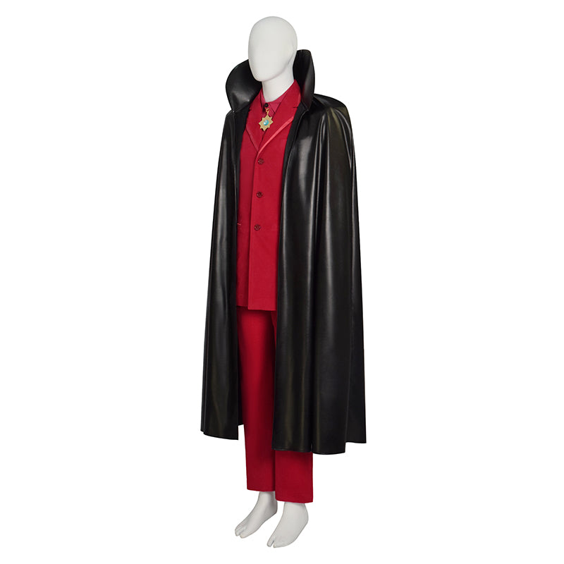 Renfield Dracula Cosplay 2023 Renfield Nicolas Cage Costume Vampire Suit Cape Outfit - Image 3