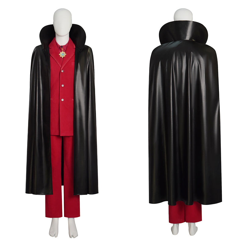 Renfield Dracula Cosplay 2023 Renfield Nicolas Cage Costume Vampire Suit Cape Outfit - Image 5