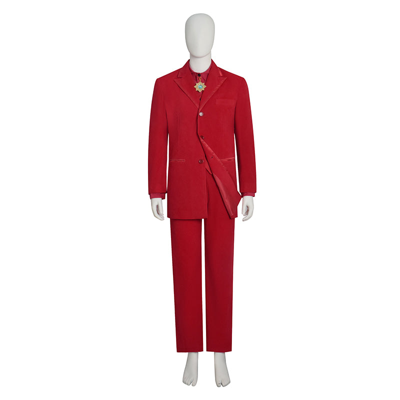 Renfield Dracula Cosplay 2023 Renfield Nicolas Cage Costume Vampire Suit Cape Outfit - Image 6