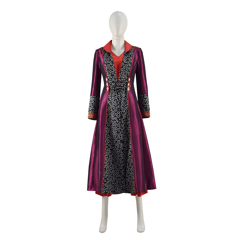 Princess Rhaenyra Targaryen Cosplay House of The Dragon Costume Purple Dress Halloween Suit - Image 2