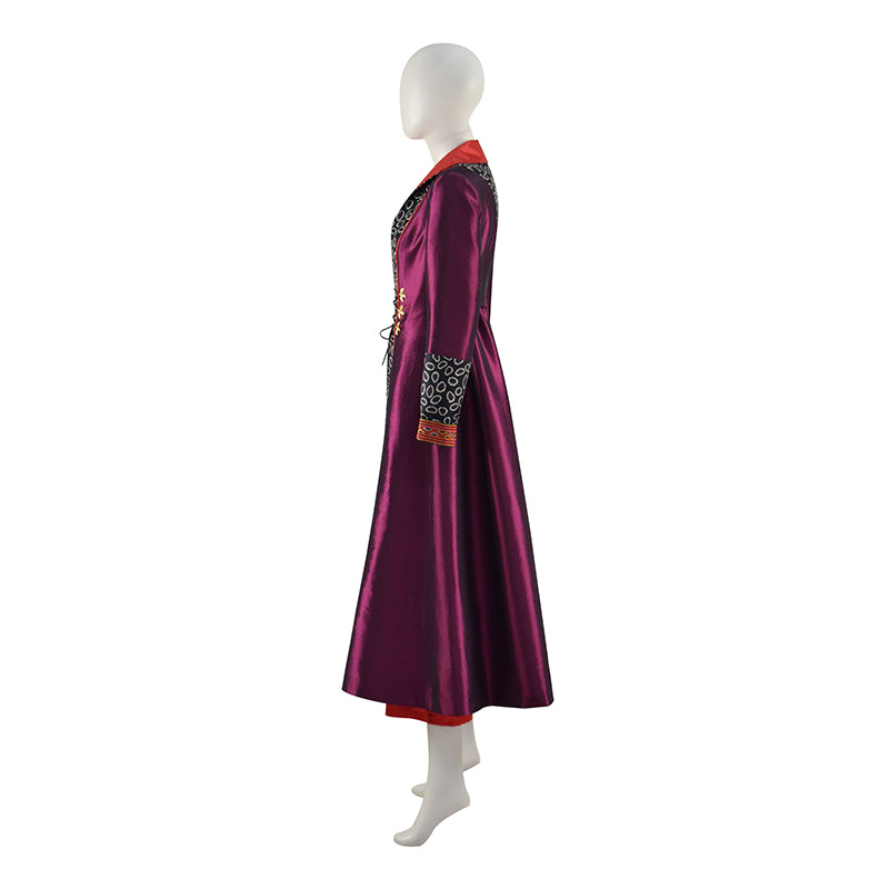 Princess Rhaenyra Targaryen Cosplay House of The Dragon Costume Purple Dress Halloween Suit - Image 3