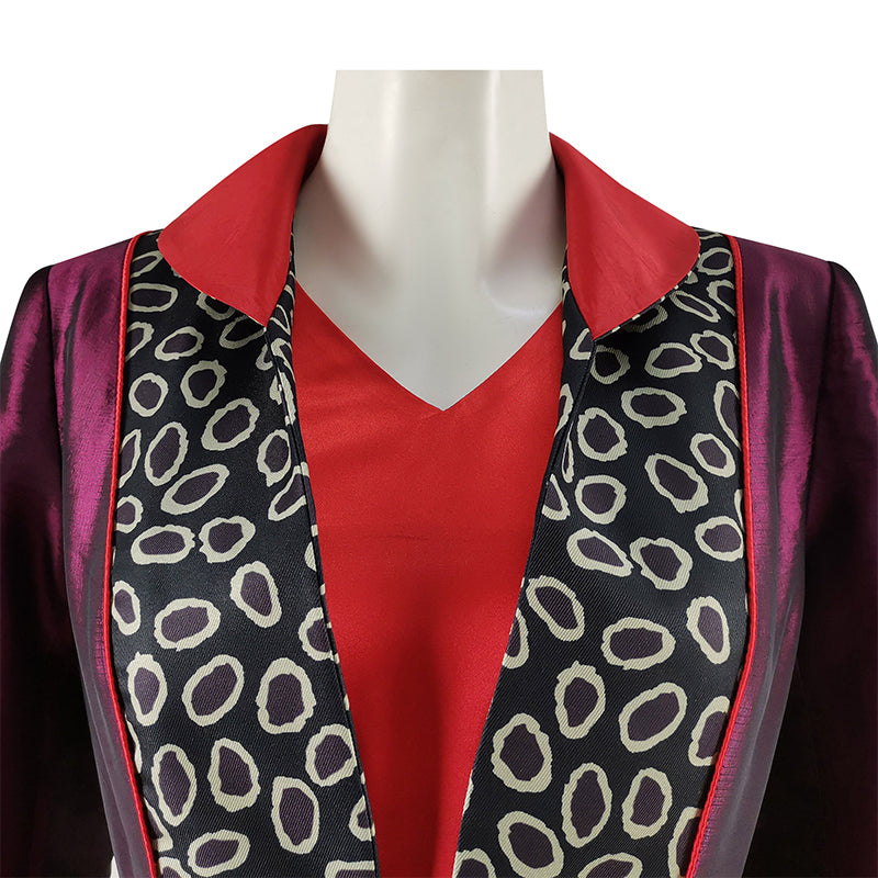 Princess Rhaenyra Targaryen Cosplay House of The Dragon Costume Purple Dress Halloween Suit - Image 12