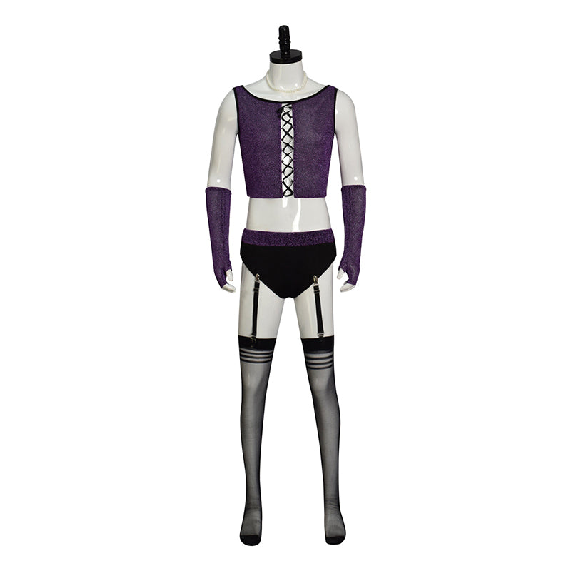 The Rocky Horror Picture Show Cosplay Costume Dr Frank-N-Furter Dress Halloween Suit - Image 5