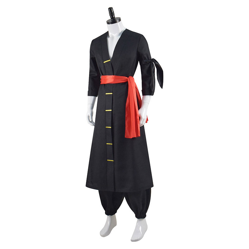 One Piece Roronoa Zoro Cosplay Costume Hot Anime Suit Kimono Kinomo - Image 2