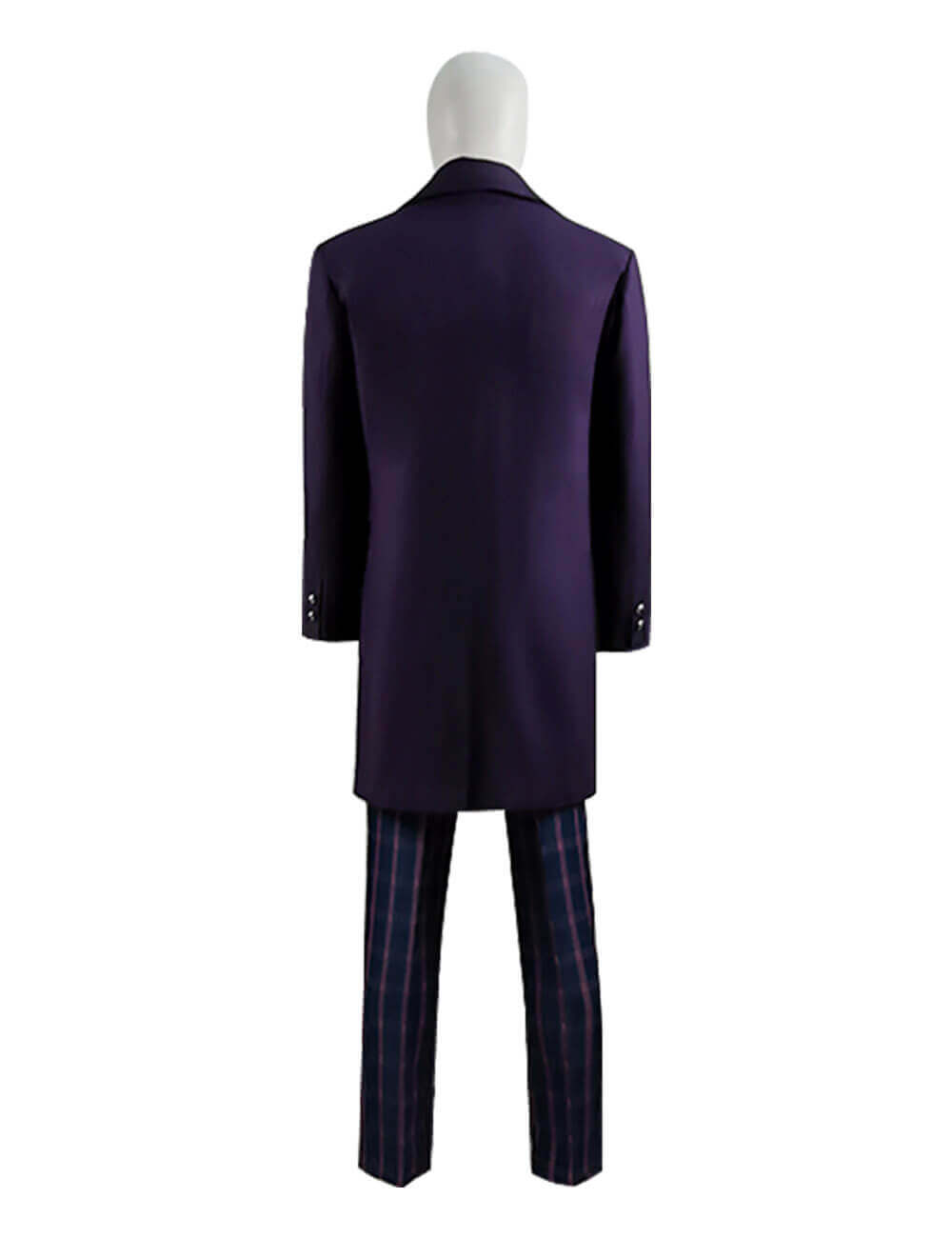 Doctor Who Series 12 The Master Coat Sacha Dhawan Purple Outfit Suit - Image 5