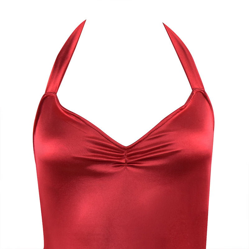 WandaVision Scarlet Witch Cosplay Costume Wanda Maximoff Women Red Jumpsuit - Image 7