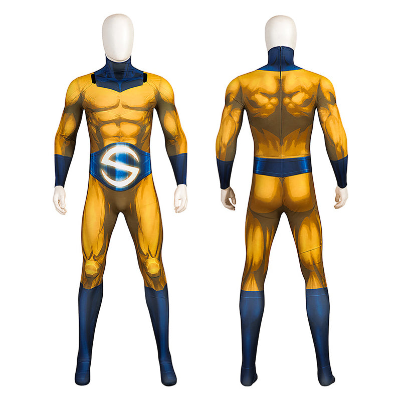 The Sentry Cosplay Costume Superhero Robert Reynolds Jumpsuit Cape Halloween Outfit - Image 6