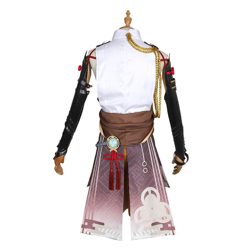 Genshin Impact Shikanoin Heizou Cosplay Costume Game Handsome Uniform Halloween Carnival Suit - Image 4
