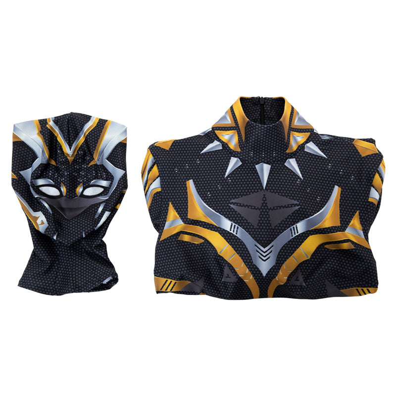 Black Panther: Wakanda Forever Cosplay Costume Shuri Bodysuit Jumpsuit Halloween Outfit Printed Version - Image 6