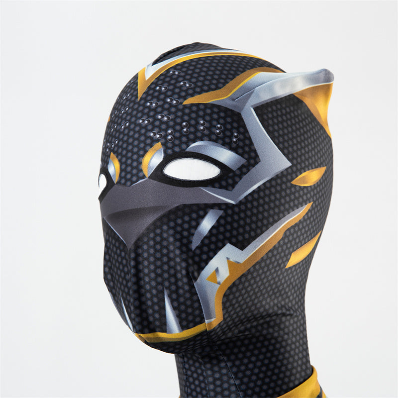 Black Panther: Wakanda Forever Cosplay Costume Shuri Bodysuit Jumpsuit Halloween Outfit Printed Version - Image 4