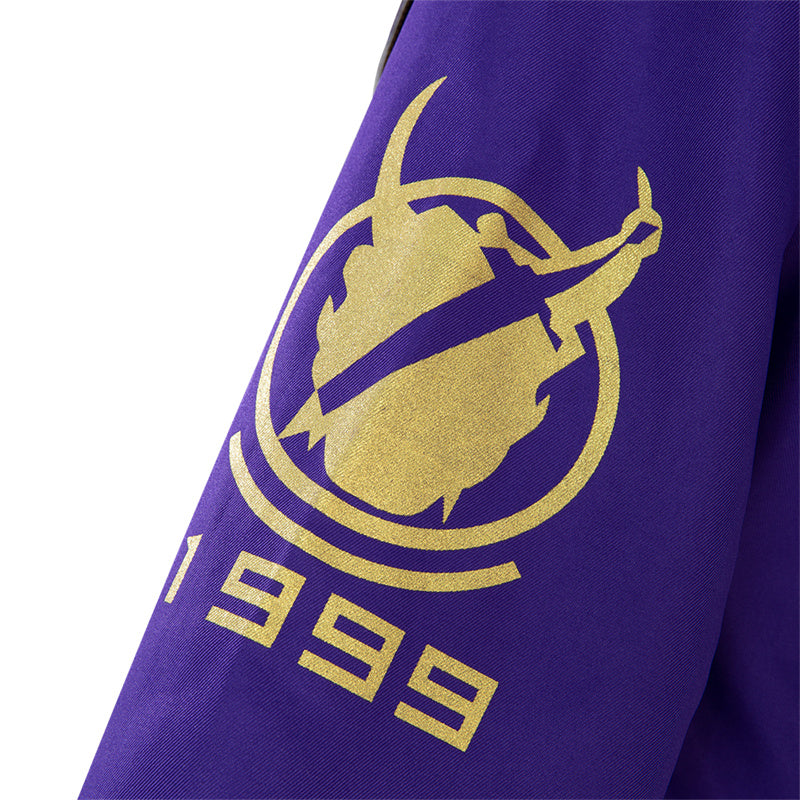 Virtual YouTuber Shxtou Shoto Cosplay Costumes Anime Purple Uniform Halloween 2022 - Image 22