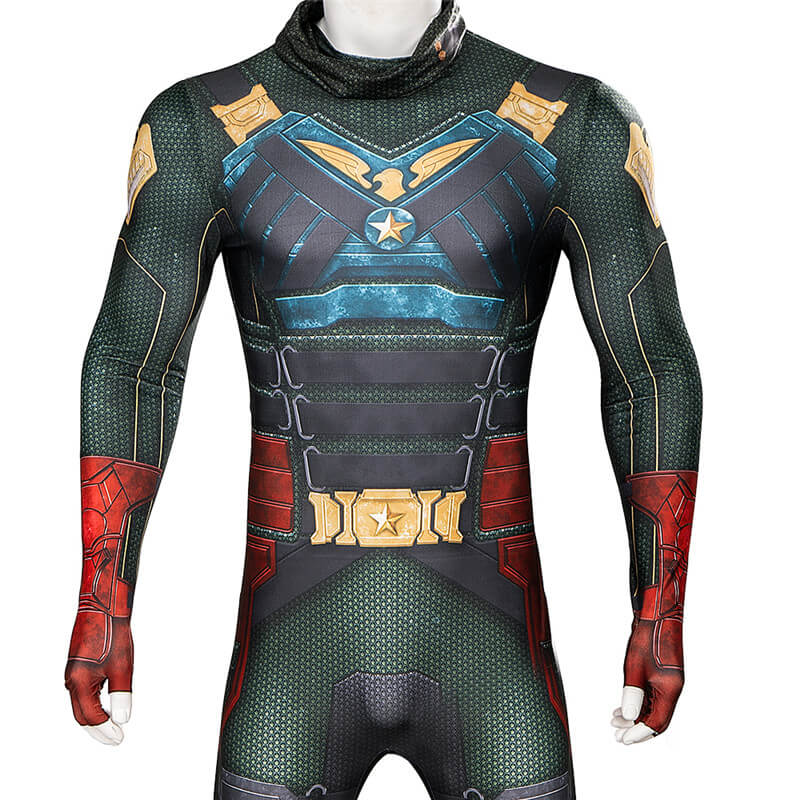 Soldier Boy Bodysuit The Boys Cosplay Suit 3D Print Lycra Costume - Image 7