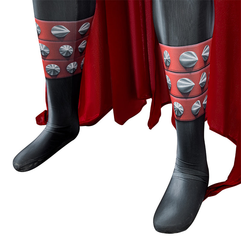 Spawn Cosplay Costumes Superhero Albert Simmons Jumpsuit with Cloak Halloween Outfit - Image 20