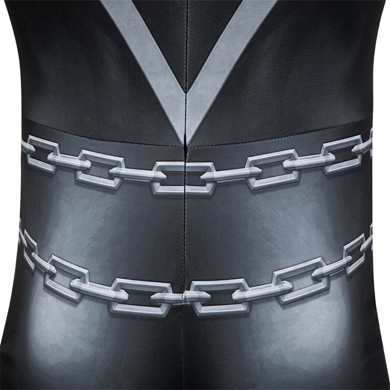 Spawn Cosplay Costumes Superhero Albert Simmons Jumpsuit with Cloak Halloween Outfit - Image 16