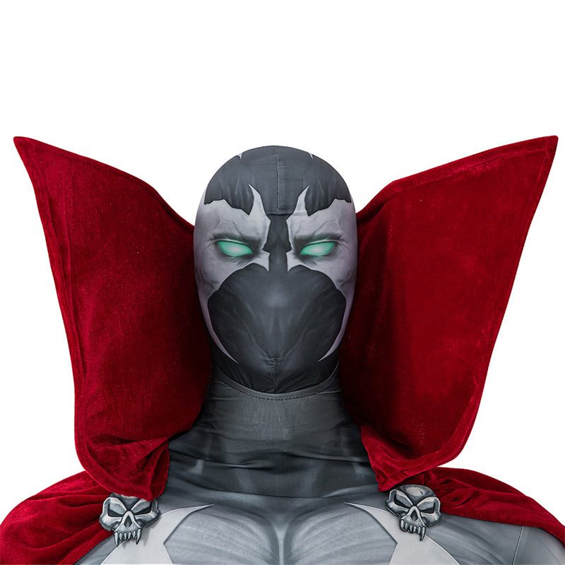 Spawn Cosplay Costumes Superhero Albert Simmons Jumpsuit with Cloak Halloween Outfit - Image 10