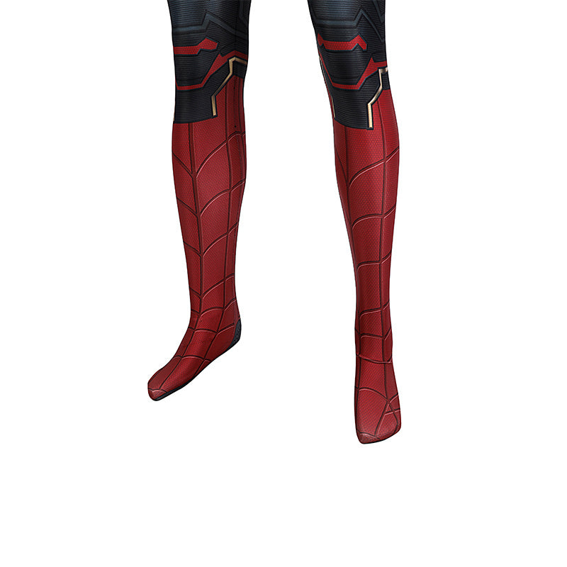 Spider-Man 3 Costume Spiderman No Way Home Peter Parker Cosplay Superhero Gold Jumpsuit - Image 14