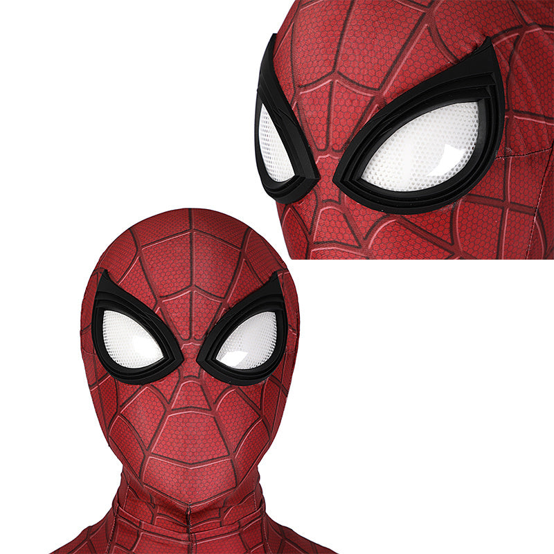 Spider-Man 3 Costume Spiderman No Way Home Peter Parker Cosplay Superhero Gold Jumpsuit - Image 15