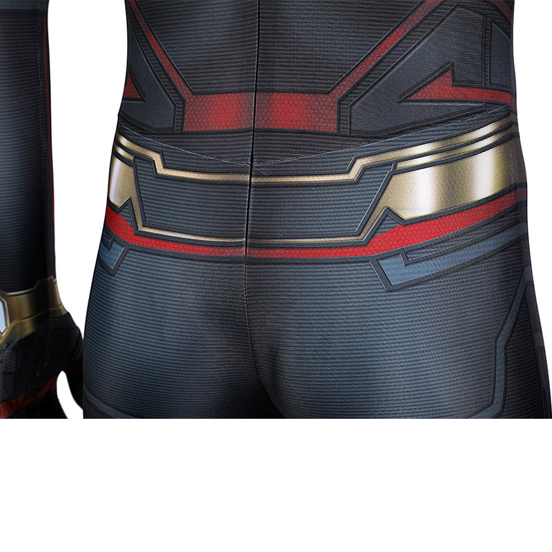 Spider-Man 3 Costume Spiderman No Way Home Peter Parker Cosplay Superhero Gold Jumpsuit - Image 18