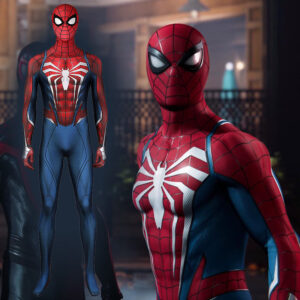 Spider-man 2 Spiderman 2 PS5 Peter Parker Cosplay Costume Superhero Jumpsuit