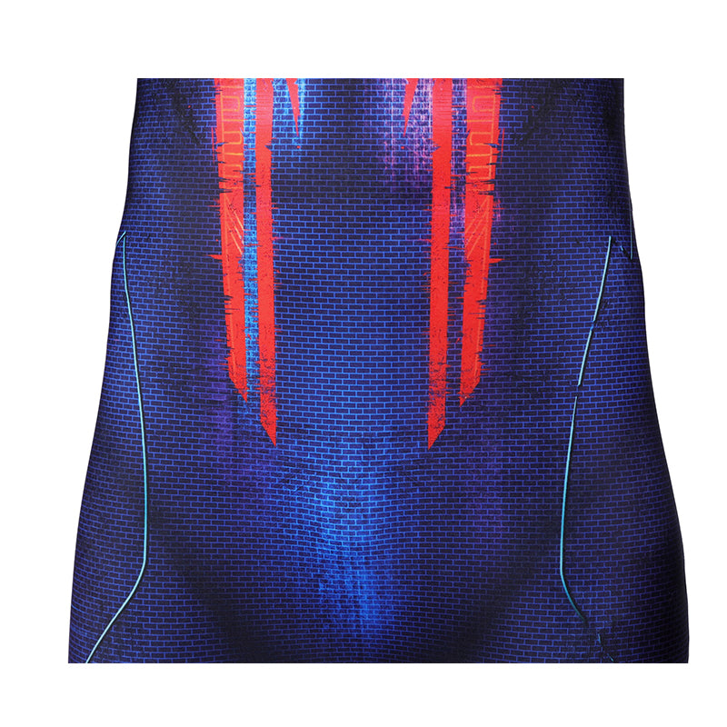 SPIDER MAN Across the Spider-Verse Spider-man 2099 Cosplay Costume Jumpsuit - Image 13