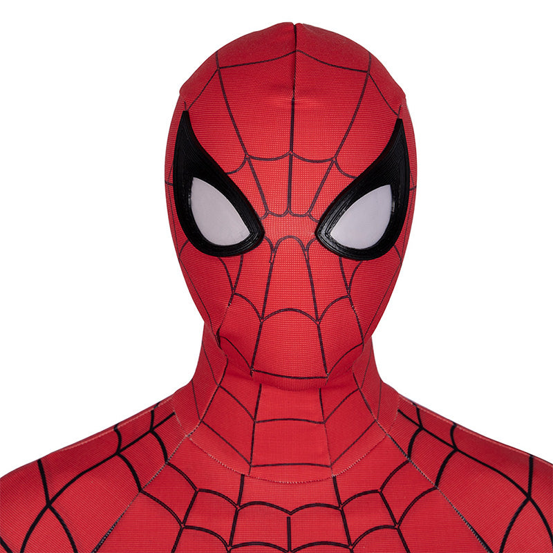Spider-Man: Far From Home Costume SpiderMan Peter Parker Cosplay Superhero Jumpsuit - Image 5
