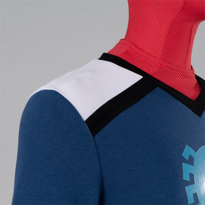 Spider-Man: Freshman Year Cosplay Costume Spiderman Peter Parker Halloween Suit With Shoes Bag - Image 9