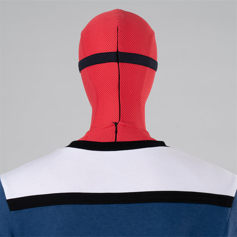 Spider-Man: Freshman Year Cosplay Costume Spiderman Peter Parker Halloween Suit With Shoes Bag - Image 6