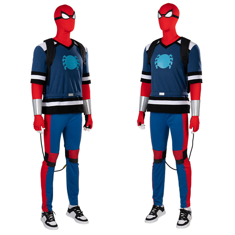 2024 Spider-Man: Freshman Year Cosplay Costume Spiderman Peter Parker Unifrom Halloween Suit - Image 2
