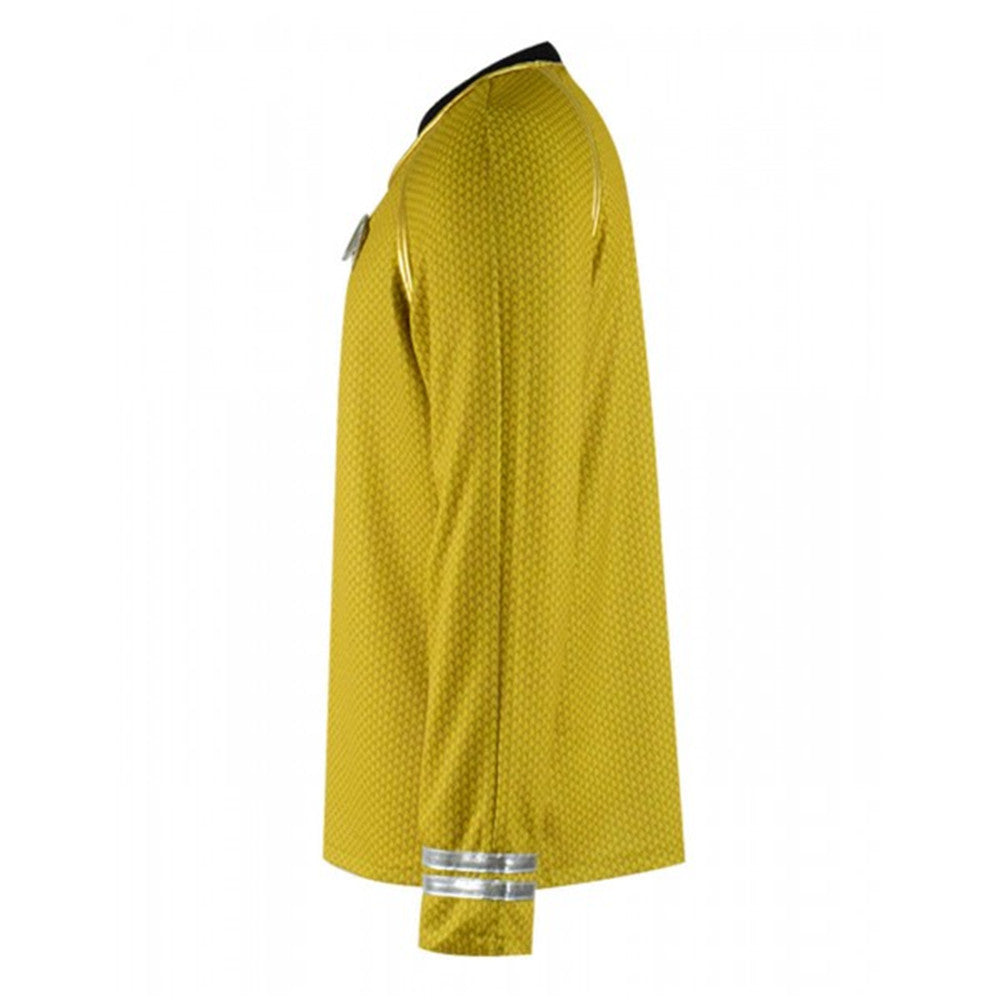 Star Trek Into Darkness Yellow Shirt Star fleet Uniform Cosplay Costume - Image 10