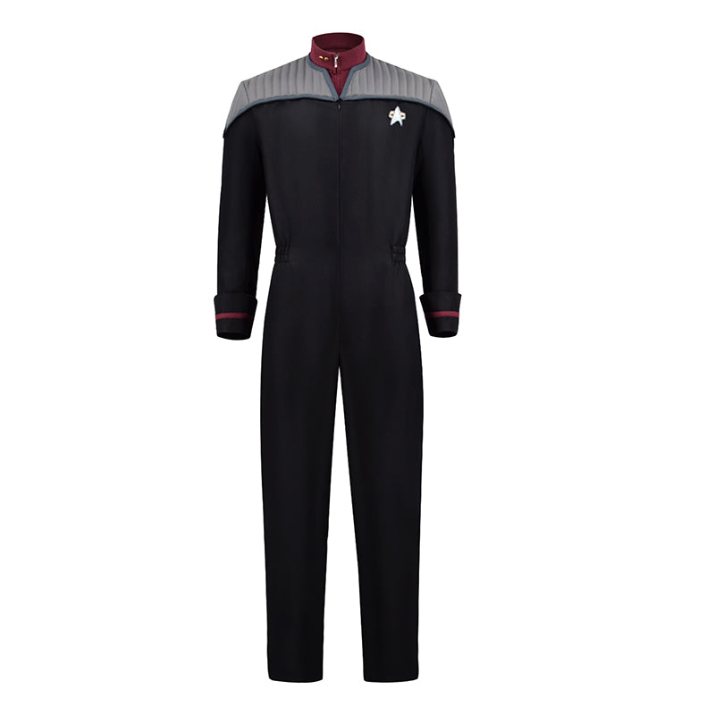 Star Trek Resurgence Cosplay Costume Jara Rydek Black Uniform Halloween Party Suit - Image 3