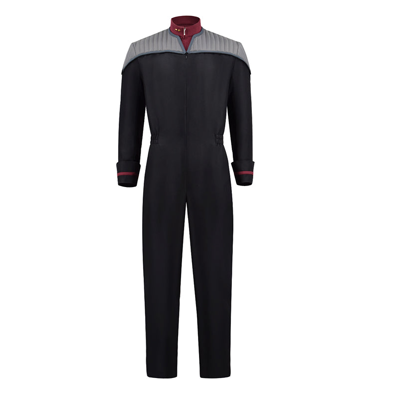 Star Trek Resurgence Cosplay Costume Jara Rydek Black Uniform Halloween Party Suit - Image 7