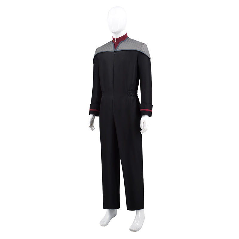 Star Trek Resurgence Cosplay Costume Jara Rydek Black Uniform Halloween Party Suit - Image 4
