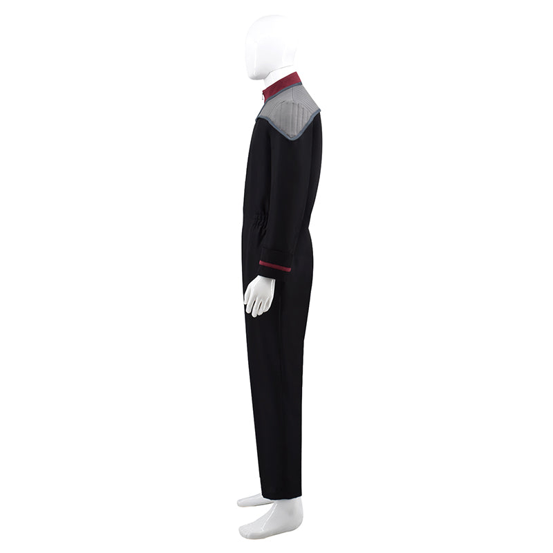 Star Trek Resurgence Cosplay Costume Jara Rydek Black Uniform Halloween Party Suit - Image 5