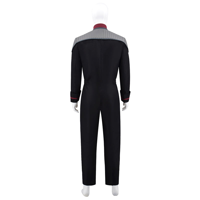 Star Trek Resurgence Cosplay Costume Jara Rydek Black Uniform Halloween Party Suit - Image 6