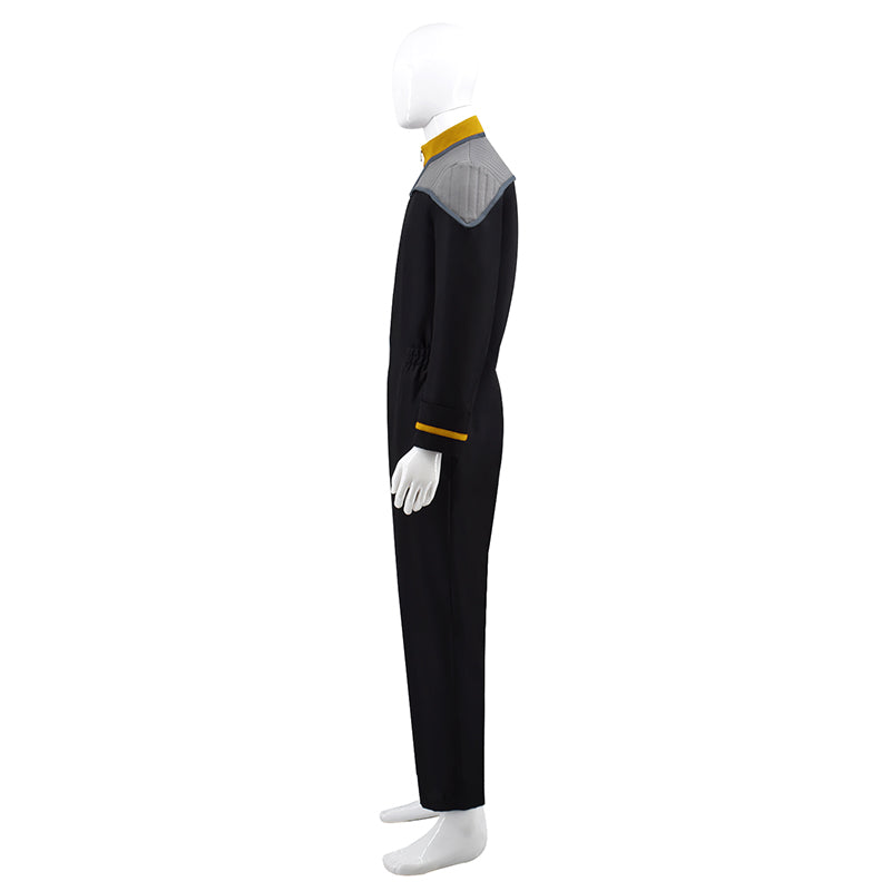 Star Trek: Resurgence Cosplay Costume Starfleet Commander Uniform Halloween Outfit Yellow Shirt Version - Image 4