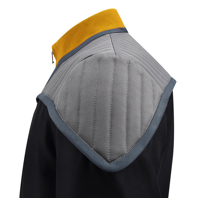 Star Trek: Resurgence Cosplay Costume Starfleet Commander Uniform Halloween Outfit Yellow Shirt Version - Image 10