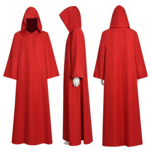 Red Wizard Robe Shadow Wizard Money Gang Red Cloak Halloween Costumes